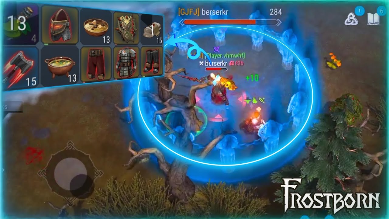 Frostborn Solo PvP Striking fear in the hearts of men 🎃 YouTube