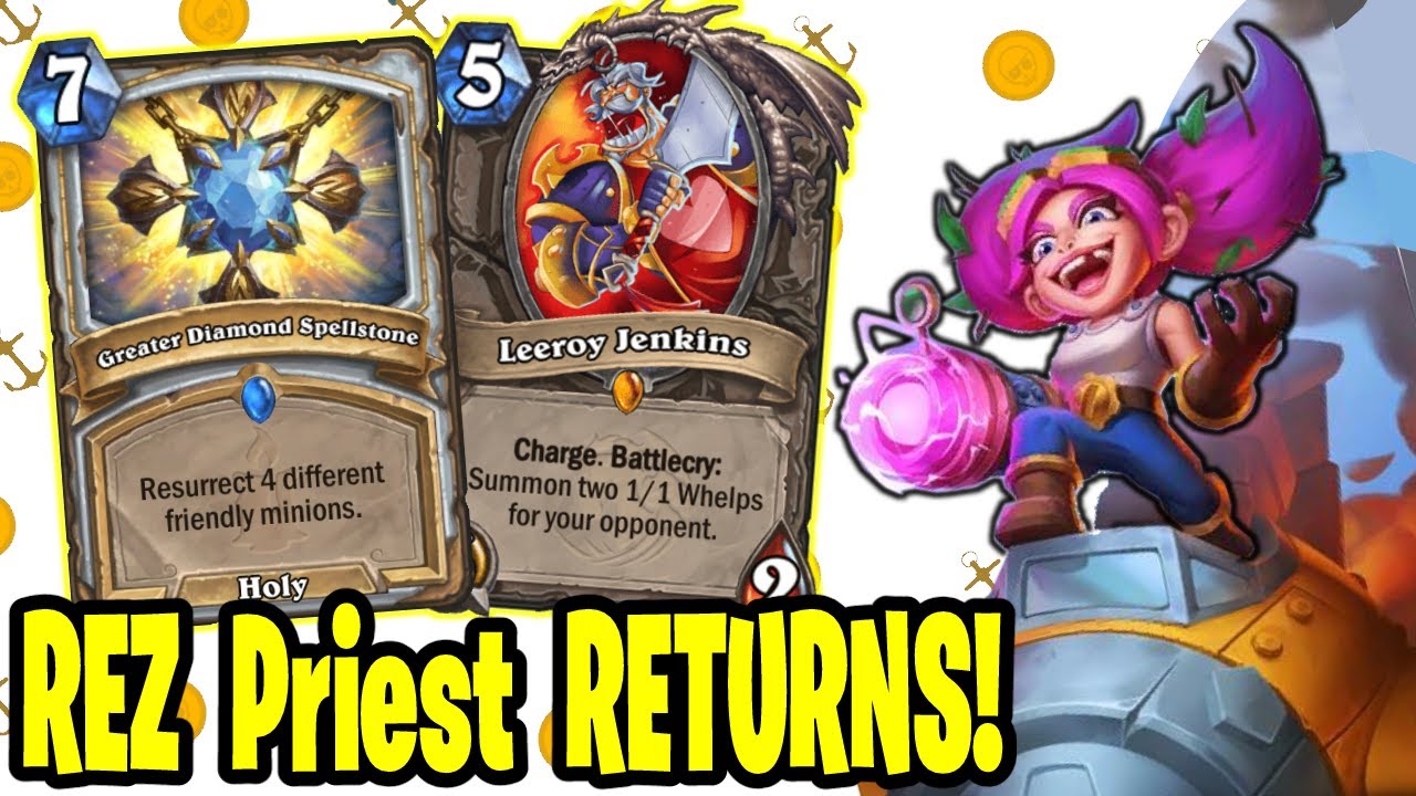 Play Rez Priest & Feel Nostalgic! | Dr Boom's Mini-set Hearthstone Priest Deck