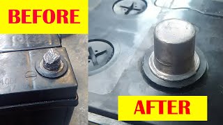 How to repair battery terminal