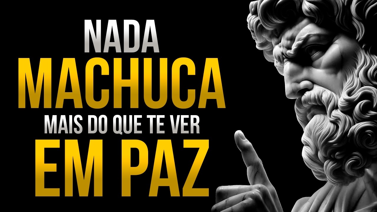 A paz que você reconstruiu é o tormento que eles jamais confessam | ESTOICISMO
