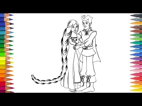 ราพันเซล กับเจ้าชาย | การวาดภาพ และ การระบายสี