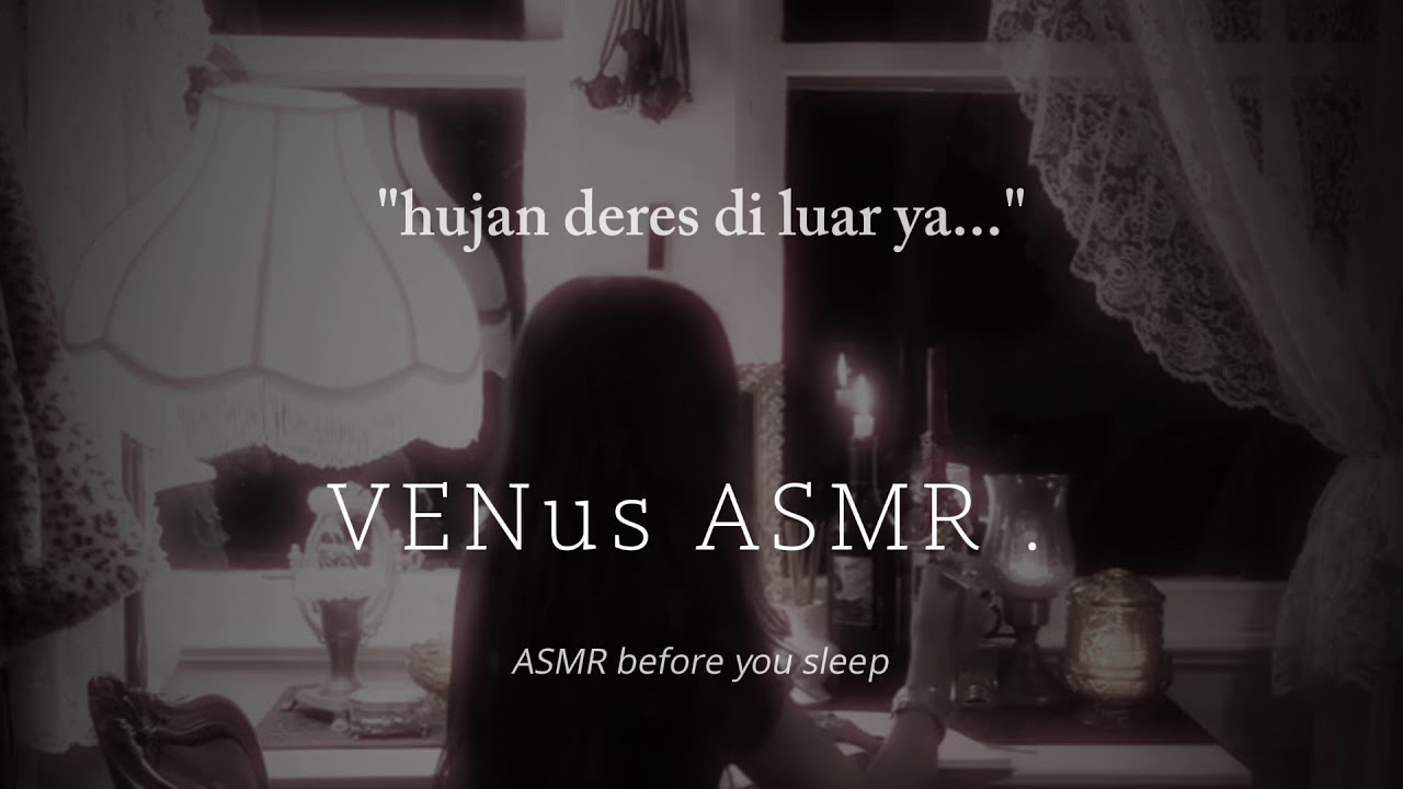 Ditemenin Pacar Vampire Sebelum Tidur (Badai Hujan) | ASMR Girlfriend Indonesia |[whispers][mystery]