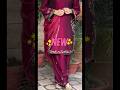 Silk pashmina suit design #trending #fashion #handbroidery #silkpashmina #pashminasuits #machinework