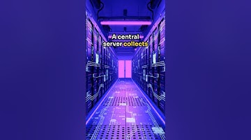 How AI Learns Without Your Data | Federated Learning Explained  #machinelearning #aiexplained