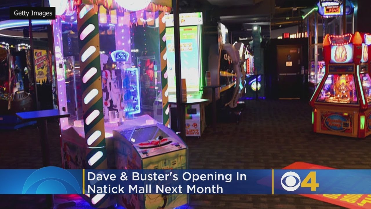 Dave & Buster’s Opening In Natick Mall Next Month, Hiring For 200