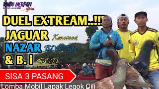 MRINDING..!!JAGUAR TIM KENWOOD & B.I TIM GOD TERHENTI |sisa 3 PASANG LOMBA MOBIL LAPAK LEGOK CILLI
