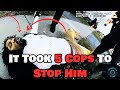 He Tried to Flee a Traffic Stop; It Didn't End Well (Cop BodyCam)