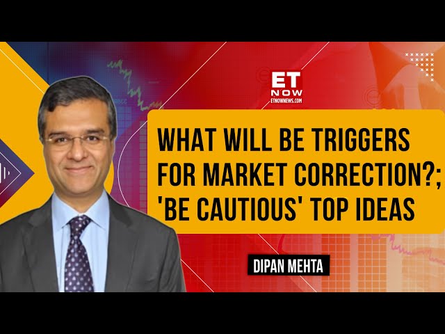 Dipan Mehta's Take On Big Players HDFC Bank & Reliance Industries | Cautious View On Market | ET Now class=
