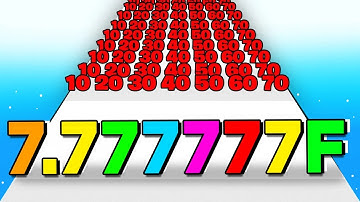MAX LEVEL NUMBER! Number Merge Run Part 4
