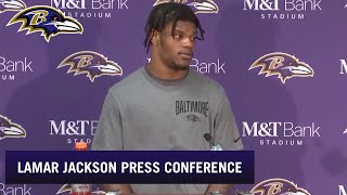 Lamar Jackson Talks Playoff Loss | Baltimore Ravens