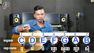 រៀនហ្គីតា (Guitar Lesson1)​ #ReanPleng
