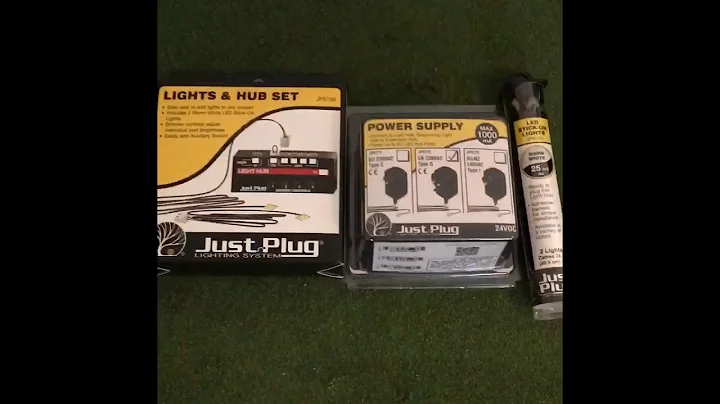 Just Plug Lighting System by Woodland Scenics Review By HLT Miniatures
