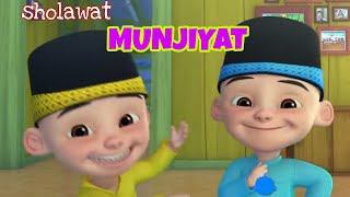 sholawat MUNJIYAT 🎶 lagu upin ipin terbaru