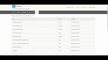 How to bulk export in GBVIMS+ (V1.5)