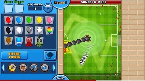 Automatic Cannon BTD Battles Sandbox Mode Hack #bloons #btdbattles