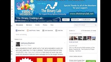Join .. The Binary Trading Lab