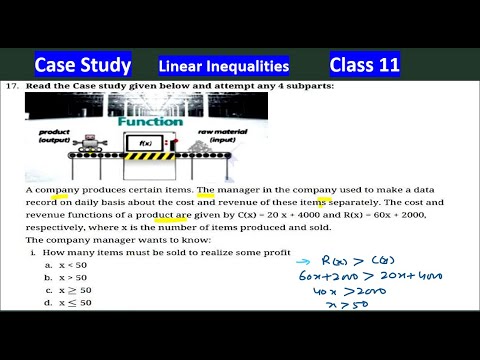 case study for class 11 maths