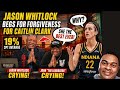 CAITLIN CLARK FAN🔥JASON WHITLOCK BEGS FOR FORGIVENESS🔥FOR CAITLIN CLARK 19% 3PT AVERAGE