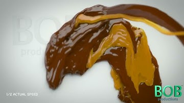 Chocolate & Caramel Fluid Simulation Bob Productions
