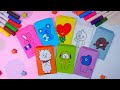 Cara Membuat Amplop Koin bt21 // How to Make Coin Envelopes