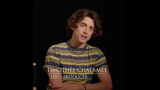 Showcaseus - Luca Guadagnino, Timothée Chalamet And Taylor Russell