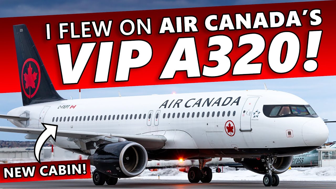 I Flew on Air Canada's PRIVATE A320! YouTube