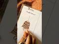 henna tutorial #mehndi #henna #simple #shorts