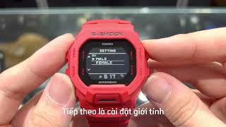 Hướng dẫn sử dụng G-SHOCK GBD-200