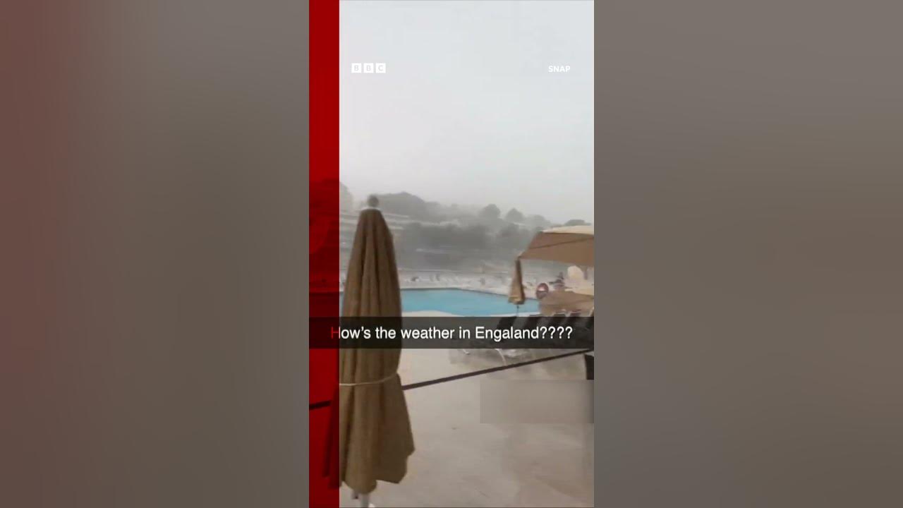Two ships collided during storms in Mallorca after winds reached 75mph #Mallorca #Shorts #BBCNews