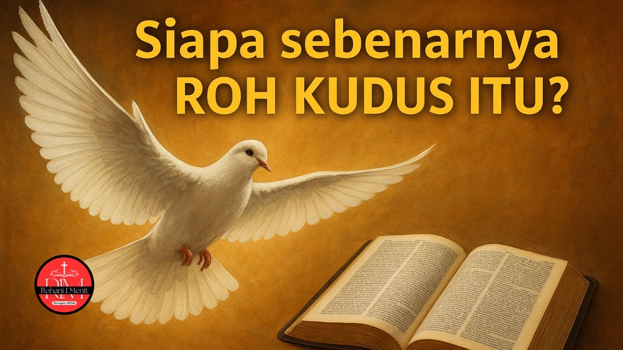 SIAPA SEBENARNYA ROH KUDUS ITU? | ROHANI 1 MENIT