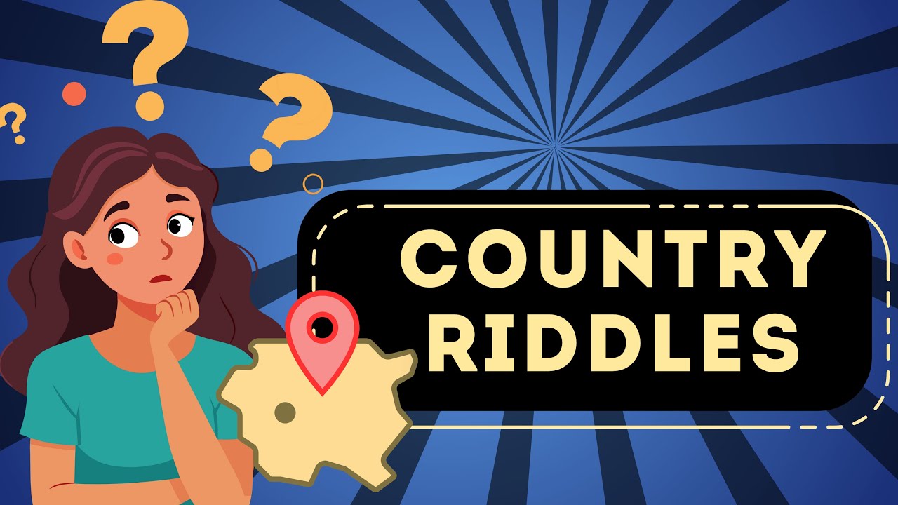 Around The World In 40 Riddles 🌍| Fun and Tricky Country Riddles That ...
