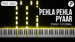 Pehla Pehla Pyaar Piano Tutorial Instrumental Cover | Kabir Singh | Armaan Malik screenshot 2