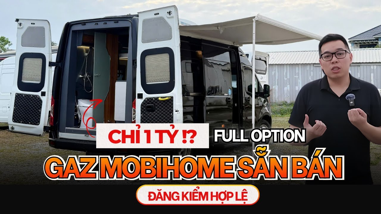 TÀI CHÍNH 1 TỶ - SỞ HỮU LUÔN MOBIHOME HỢP LỆ ĐĂNG KIỂM FULL OPTION ĐÓN TẾT - 08.9999.7198
