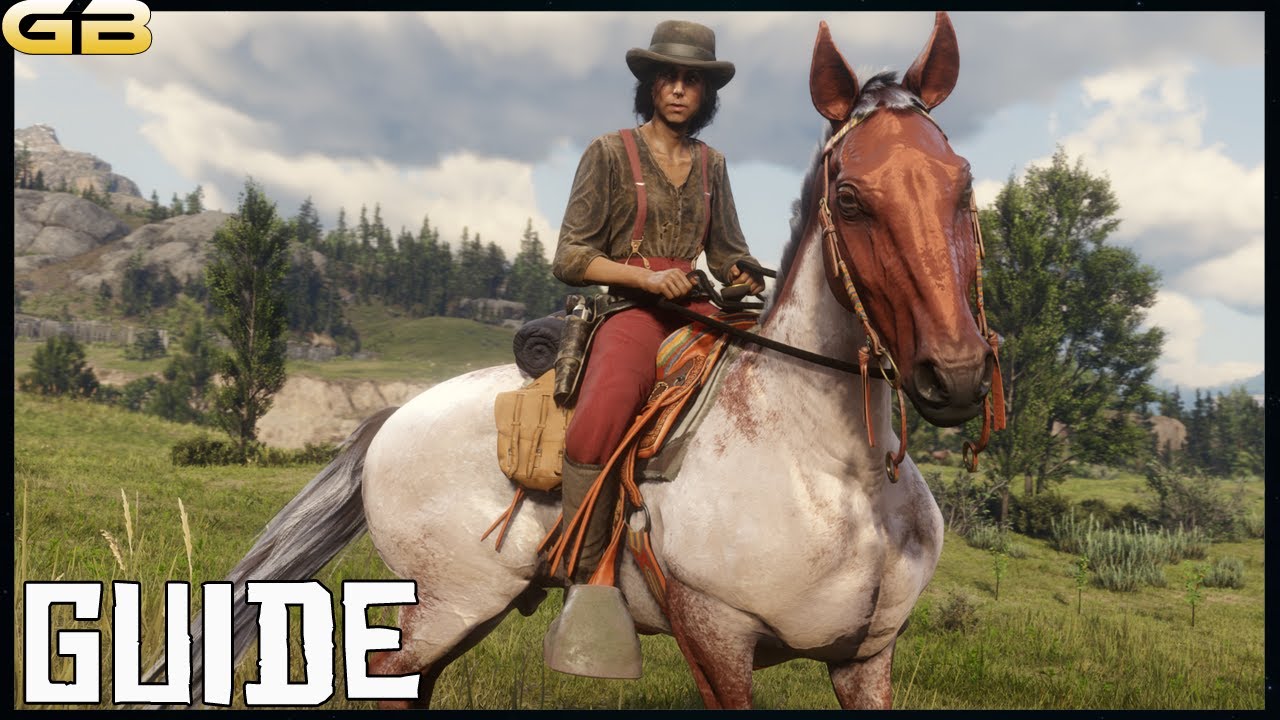 Red Dead Online Horses Rank 40 and Under YouTube