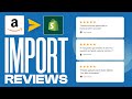 How to import reviews from amazon to shopify 2024 step by step