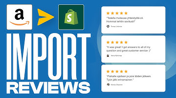 How To Import Reviews From Amazon To Shopify (2025) Step by Step