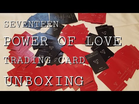 SEVENTEEN/Unboxing】POWER OF LOVE トレカ 開封動画 - YouTube