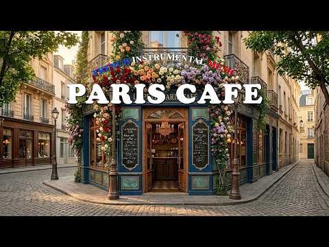 𝐏𝐀𝐑𝐈𝐒 𝐂𝐀𝐅𝐄́ 🗼 Elegant Accordion Café Music | Relaxing French Jazz for Coffee, Reading & Peace