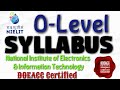 #2 Syllabus of O Level NIELIT 2020 | Computer Fundamentals Tutorial | CSIT ONLINE CLASSES.