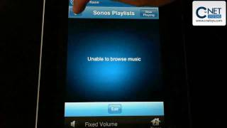 Using the iPad as a Sonos Controller with the Sonos controller app for the iPod, iPhone and iPad