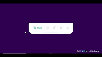animated navbar | HTML | CSS | BOOTSTRAP | JAVASCRIPT || hilalsalarzi