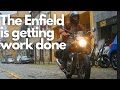 Servicing my Royal Enfield Interceptor in Porto Portugal