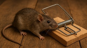 Rat Caught Live 🐭| Mouse Trap Result