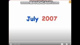 Starfall Calendar July 2007 Title Card.
