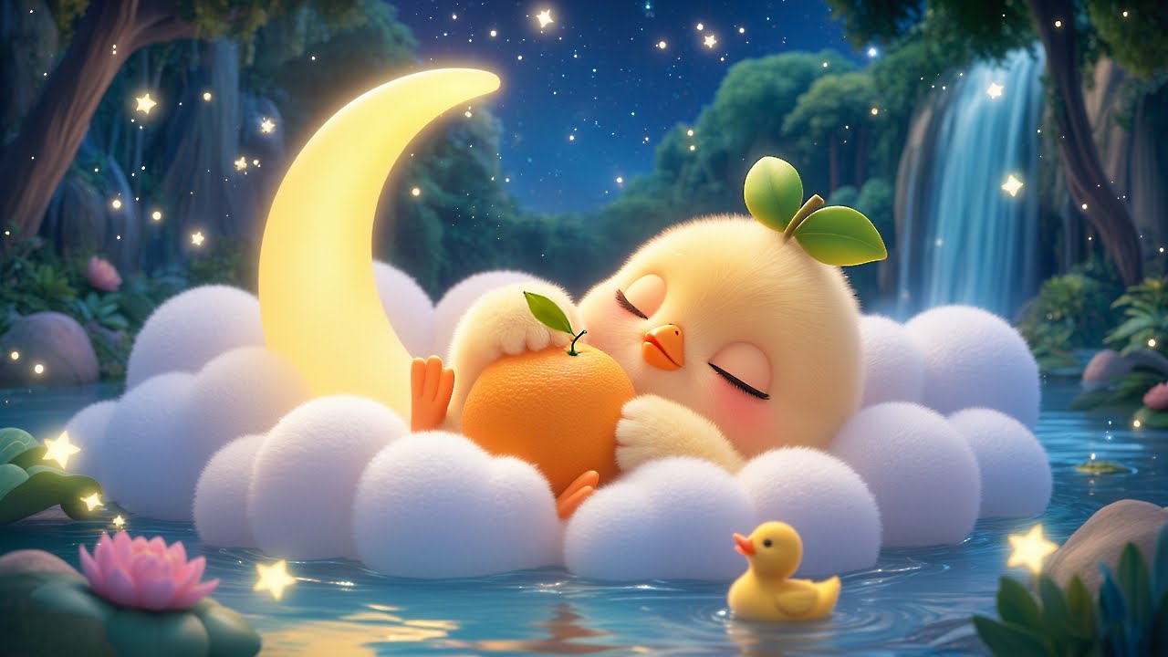 99% из ВАС быстро заснут 🍊 Успокоение сверхактивного ума, лечение бессонницы, снятие стресса ✨ 4K HD