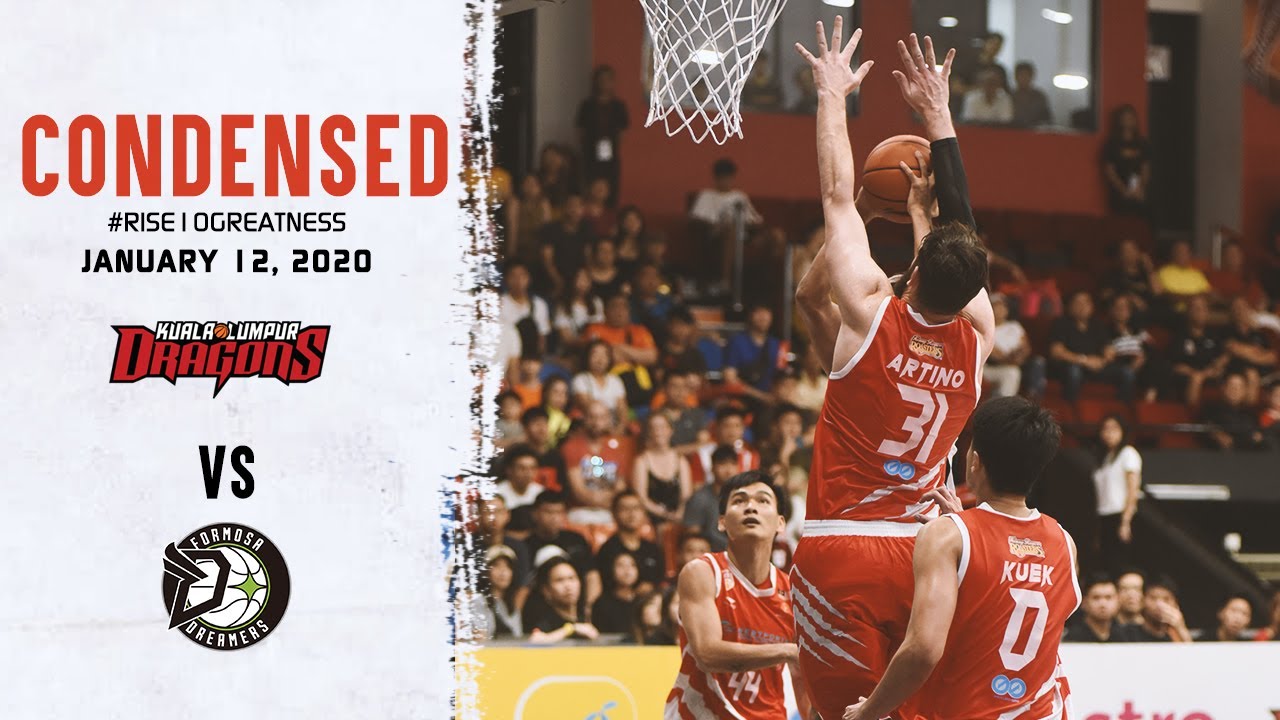 Kuala Lumpur Dragons v Formosa Dreamers | CONDENSED HIGHLIGHTS | 2019-2020 ASEAN Basketball League