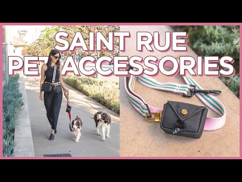 Saint Rue Sophisticated Travel Pet Accessories For Chic Dog Moms