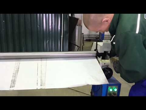 Тест работы вальцов Metal Master ESR 1315 E