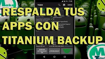 Respaldar aplicaciones con Titanium Backup Pro 7.2.1.2