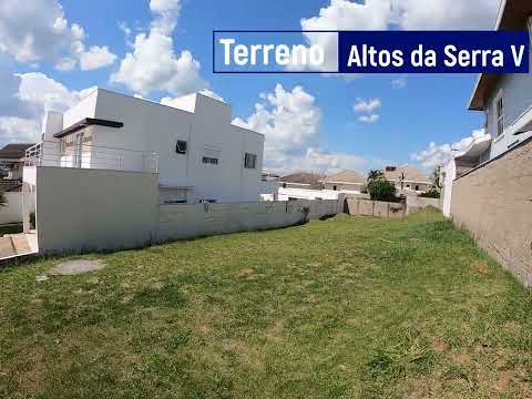 Terreno a Venda Altos da Serra V Urbanova - Feito para você e sua família!